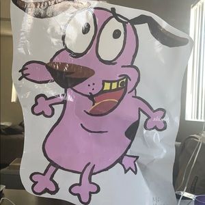 Courage the cowardly dog painting